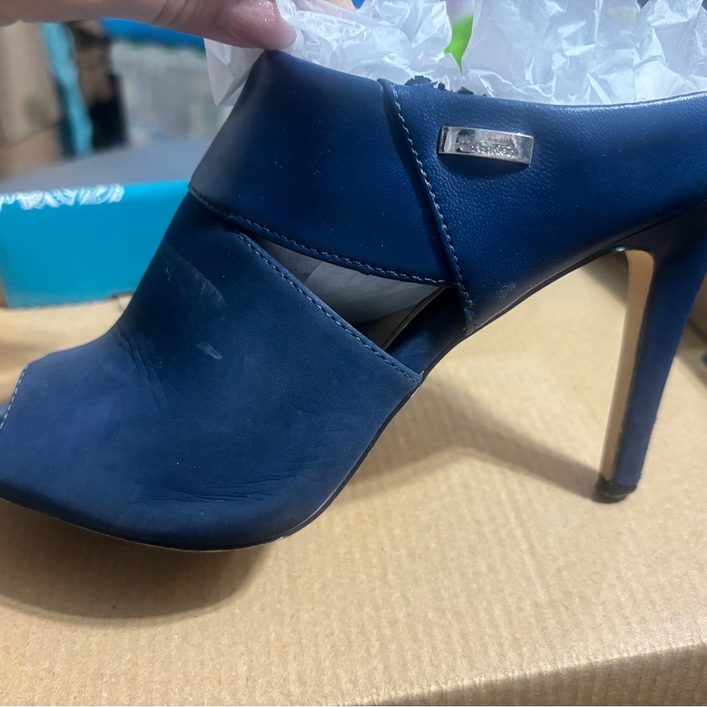 Calvin Klein Dark Blue Women's Heels